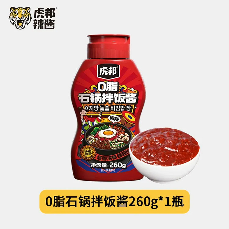 0脂石锅拌饭韩式风味 260g 260 克