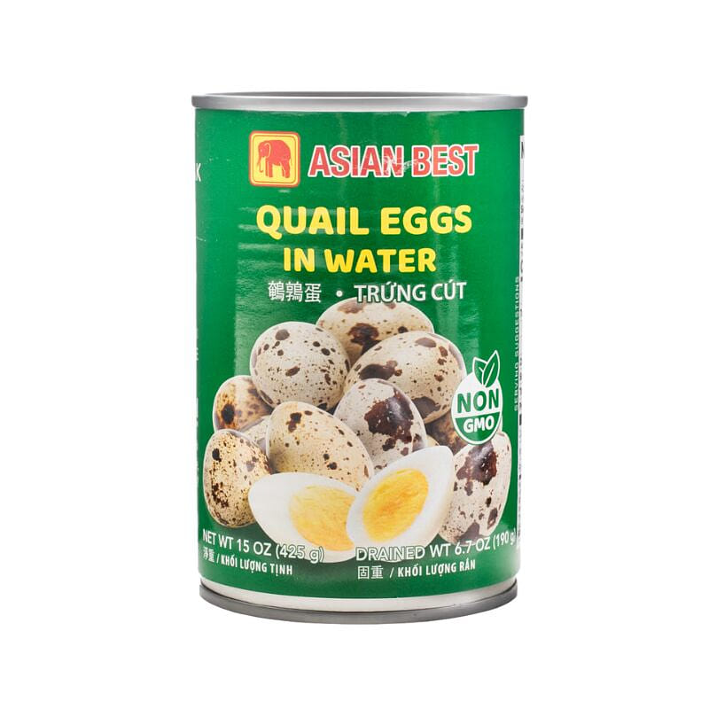 ASIAN BEST Quail Eggs In Water 15oz 1 each