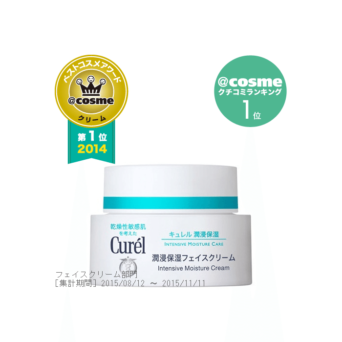 Kao Curel Intensive Moisture Care Face Cream 40g 1 개입