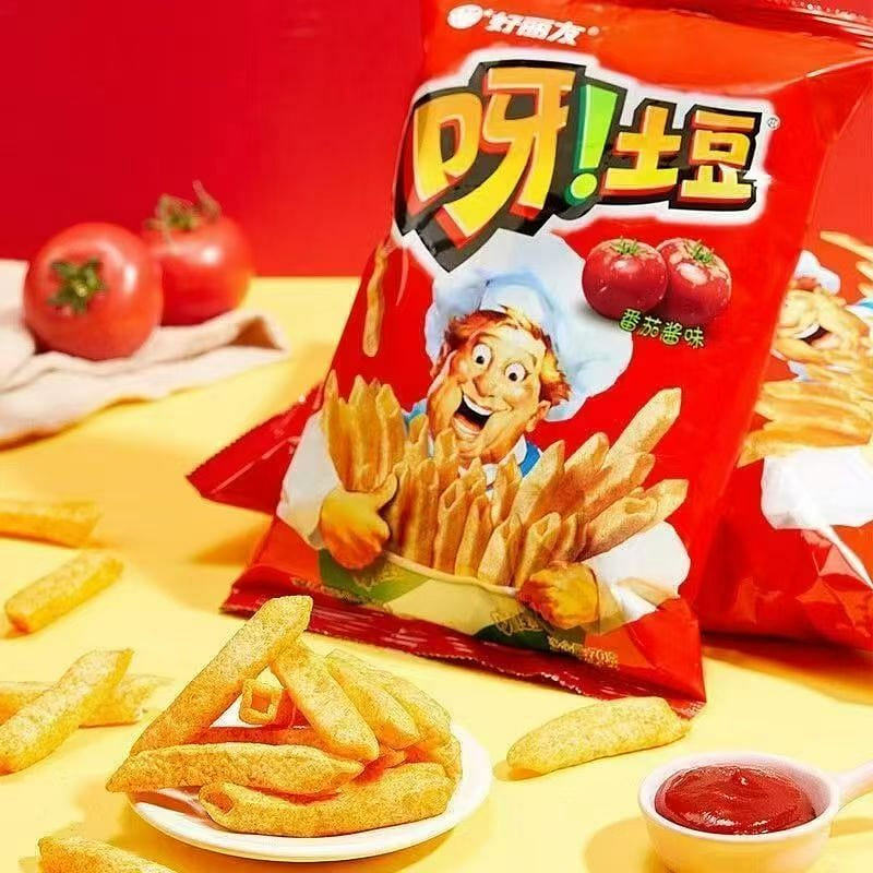 Ya potato chips tomato flavor 40g*5 packages 200 g