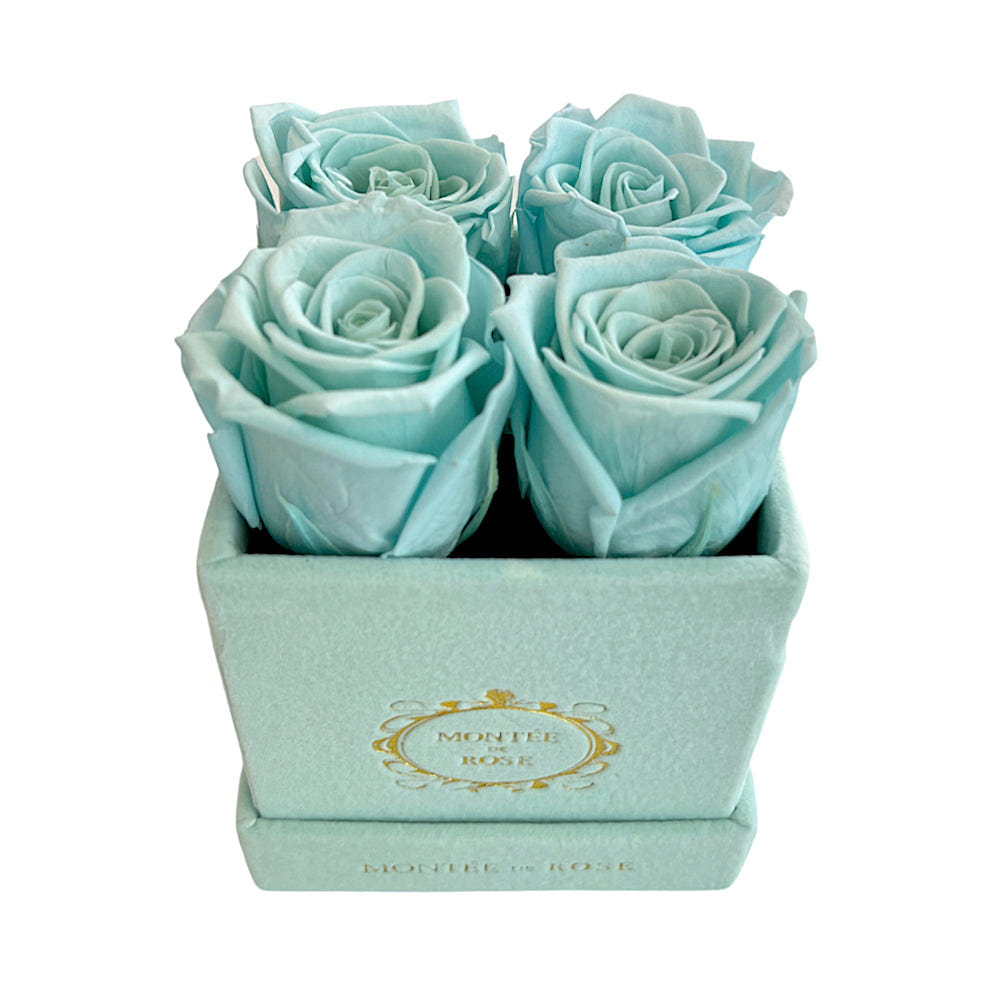 Suede Mint Small Square Mint 1 each
