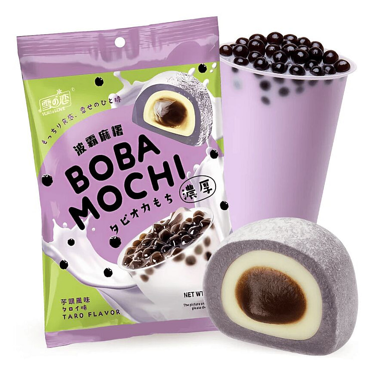 YUKI & LOVE Boba Mochi Taro Flv 120g 1 each