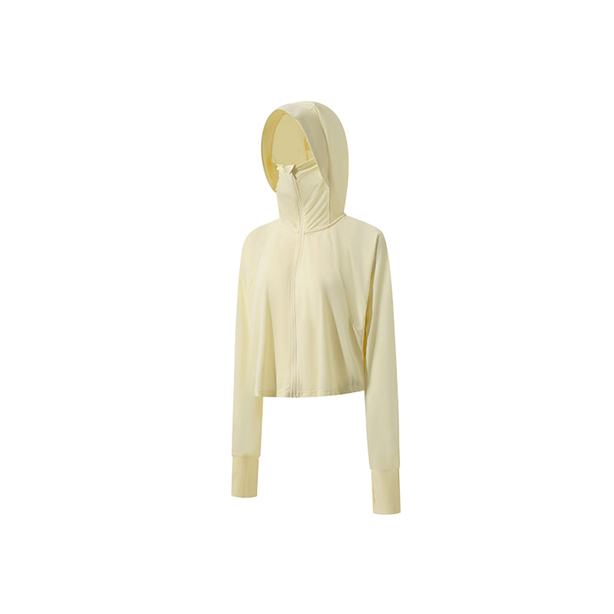 Ubras Women Anti-UV Jacket, Quick Drying Sunscreen Jacket-Light Yellow-L 50 g
