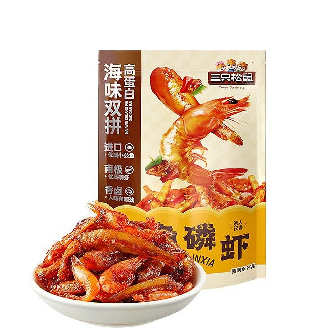 Small Fish and Krill Snack Barbecue Flavor 100g 100 g