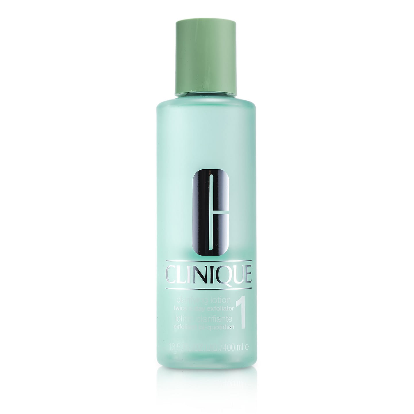 Clinique Clarifying Lotion 1 Twice A Day Exfoliator (Formulated for Asian Skin) 400ml/13.5oz 400 ml