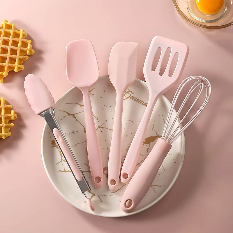 【 Good Kitchen Items 】 Silicone Mini Kitchenware 5-piece Set 1 box