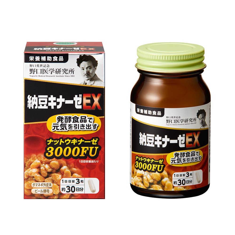 野口医学研究所 納豆キナーゼEX 90粒 - Weee!