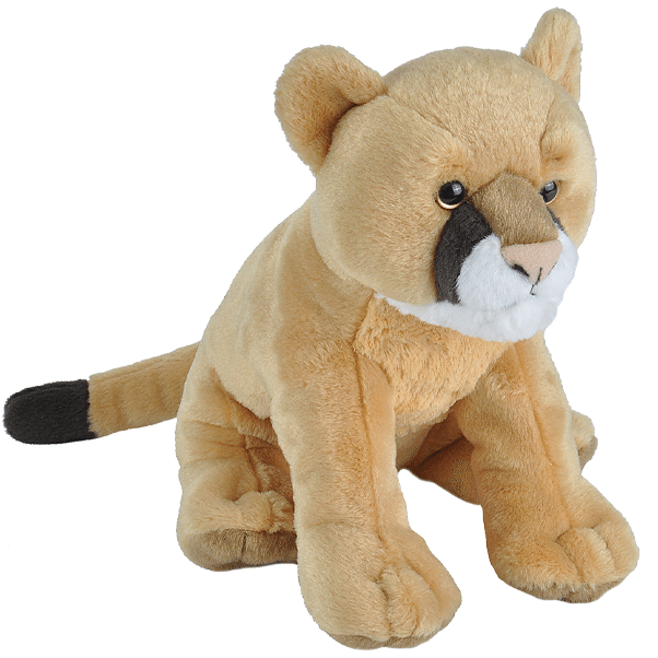 Mountain Lion Stuffed Animal – 12 Default 1 each