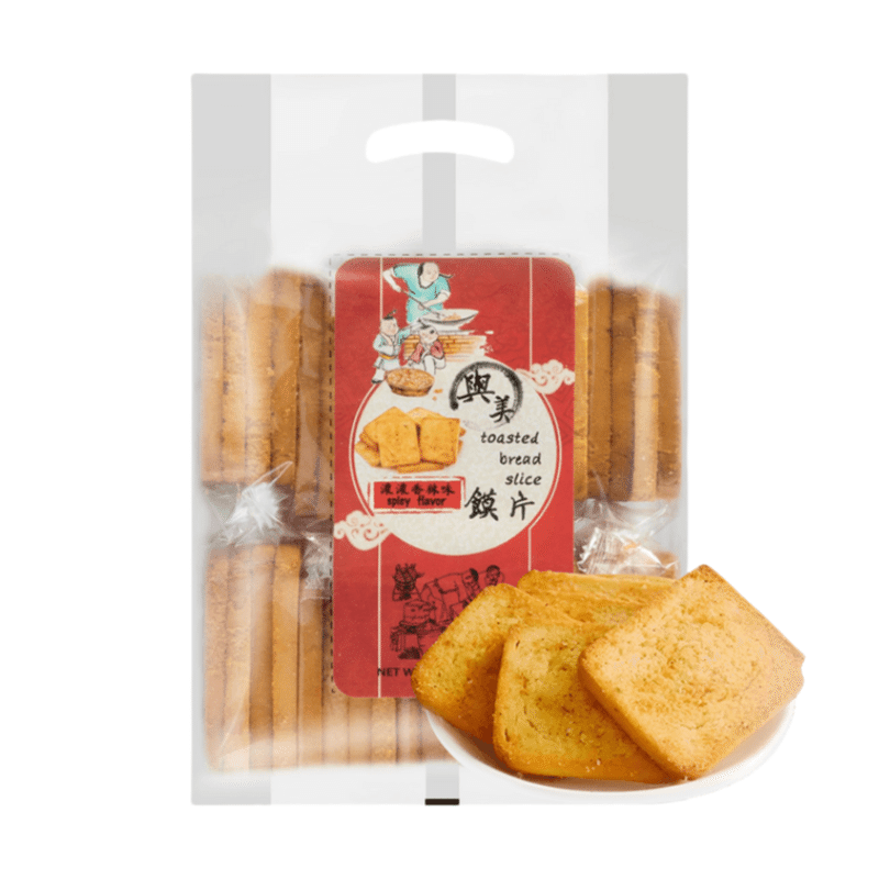 Grilled Bun Slices Thick Spicy Flavor 308g 1 count