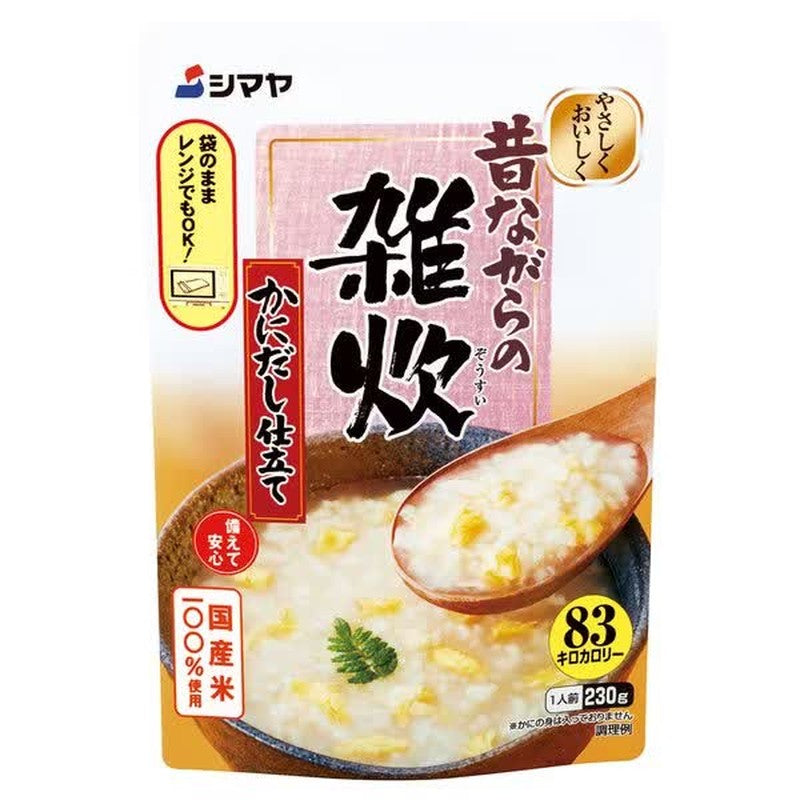 Shimaya Traditional Crab Rice Porridge 230g 1 each