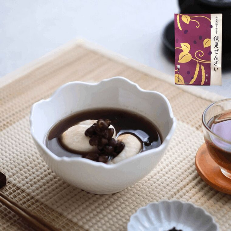 京都三源庵伏见红豆年糕甜汤（丹波大纳言红豆） 1 箱