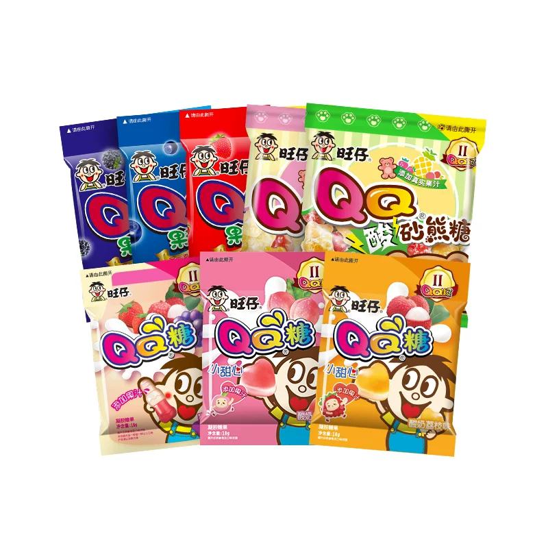 Get Wangzai QQ Fruit Juice Gummy Candy 18g*1 18 g Delivered | Weee