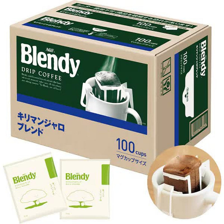 Ajinomoto AGF Blendy Kilimanjaro Drip Coffee 100 1 each