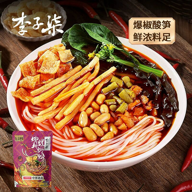 李子柒螺蛳粉爆椒螺狮粉280克