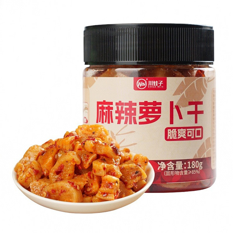 Crispy Spicy Dried Radish 180 g
