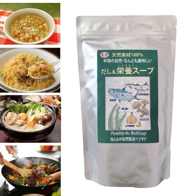 [Shizen no Sato]   Dashi & Peptide Nutrition Broth