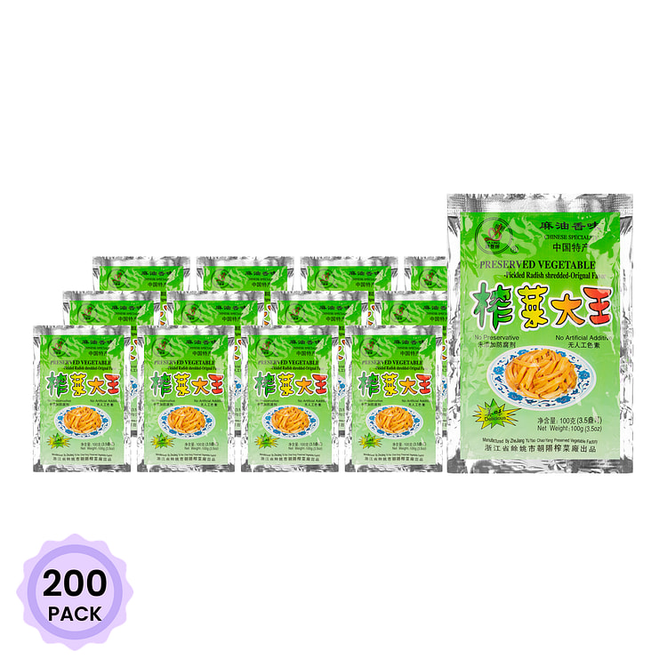 榨菜大王 麻油味 100 克*200 包