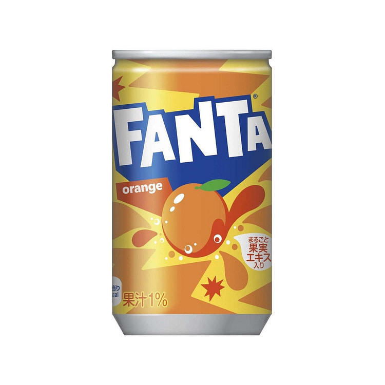 Coca-Cola 芬达 橙子味碳酸饮料160ml
