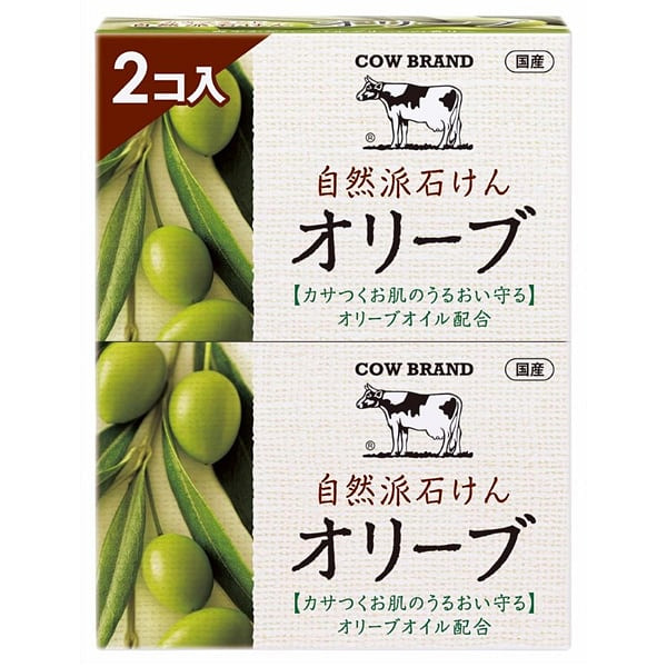 COW 橄榄香 天然香皂 100gx2块