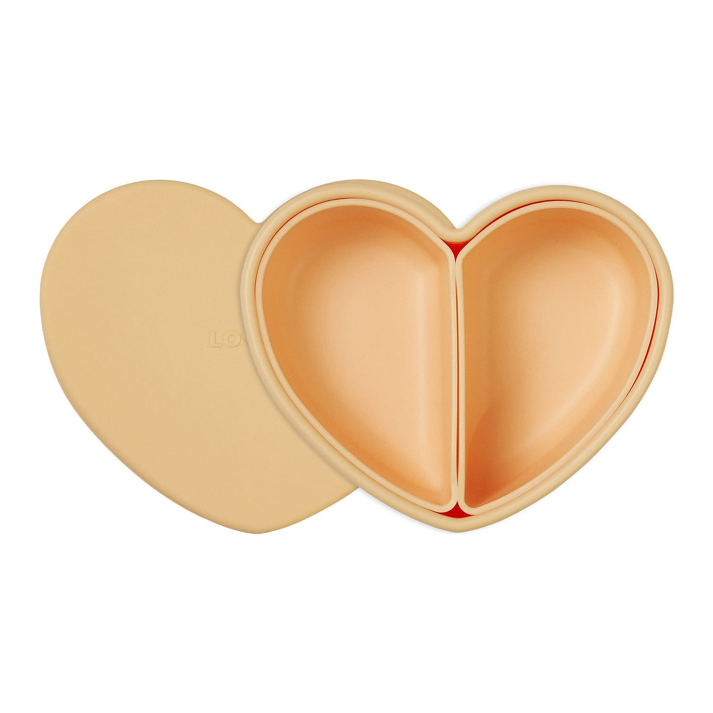 LOVEAT Heart Baby Lunch Box15.2 fl oz (Butter YW) 1 count