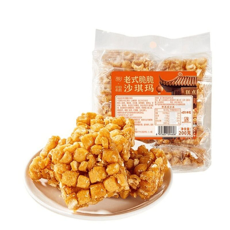其妙 经典原味原味脆硬沙琪玛 200g*1 200 克