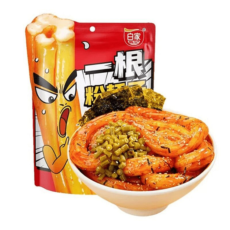 阿宽一根粉耗子川式甜辣味带料包土豆粉方便速食东北 228 克