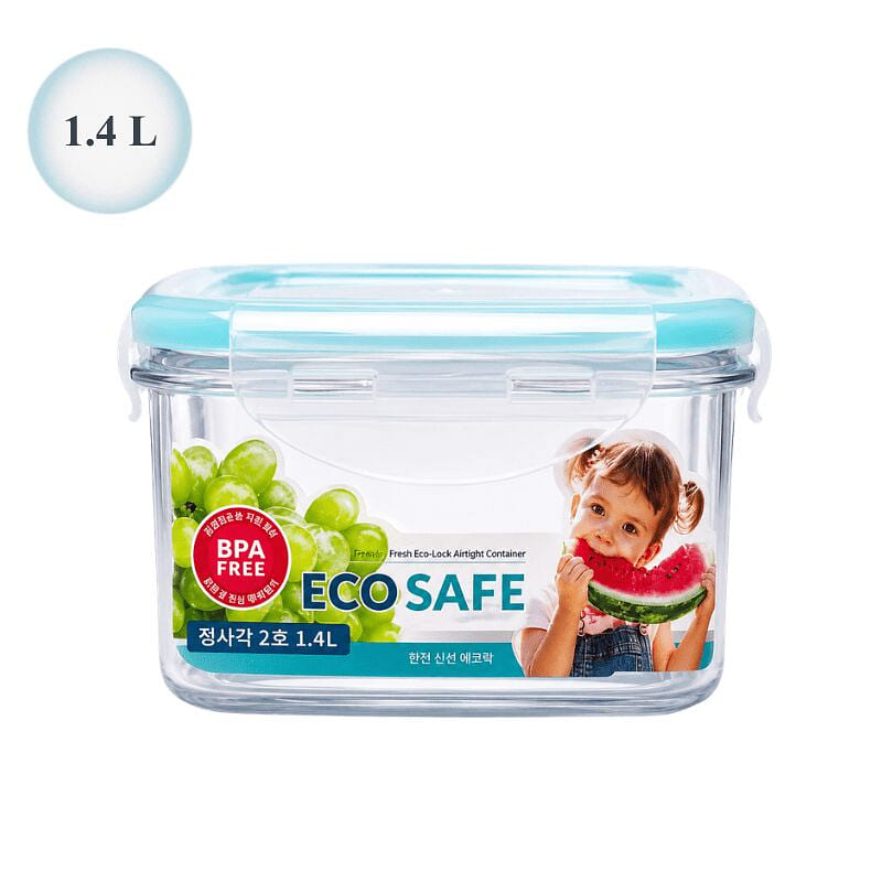 [ECO SAFE] Airtight Food Container 1.4 L 1 each