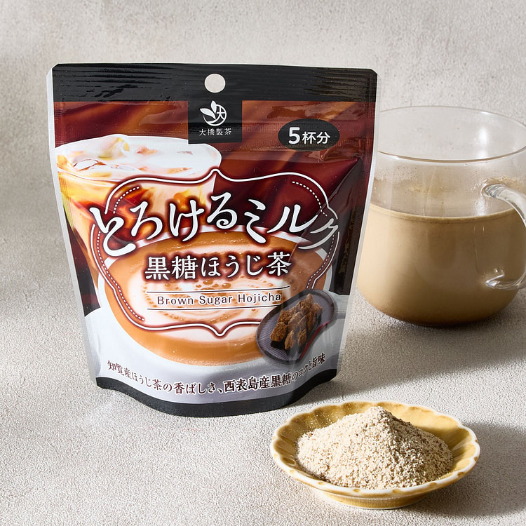 黑糖焙茶奶茶粉饮料