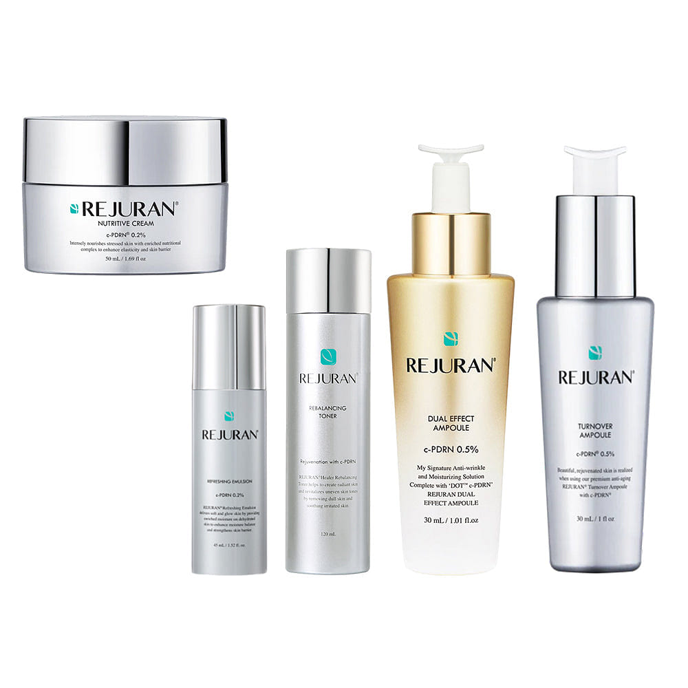 Rejuran turnover set(Ampoule,Toner,Emulsion,cream) 1 each