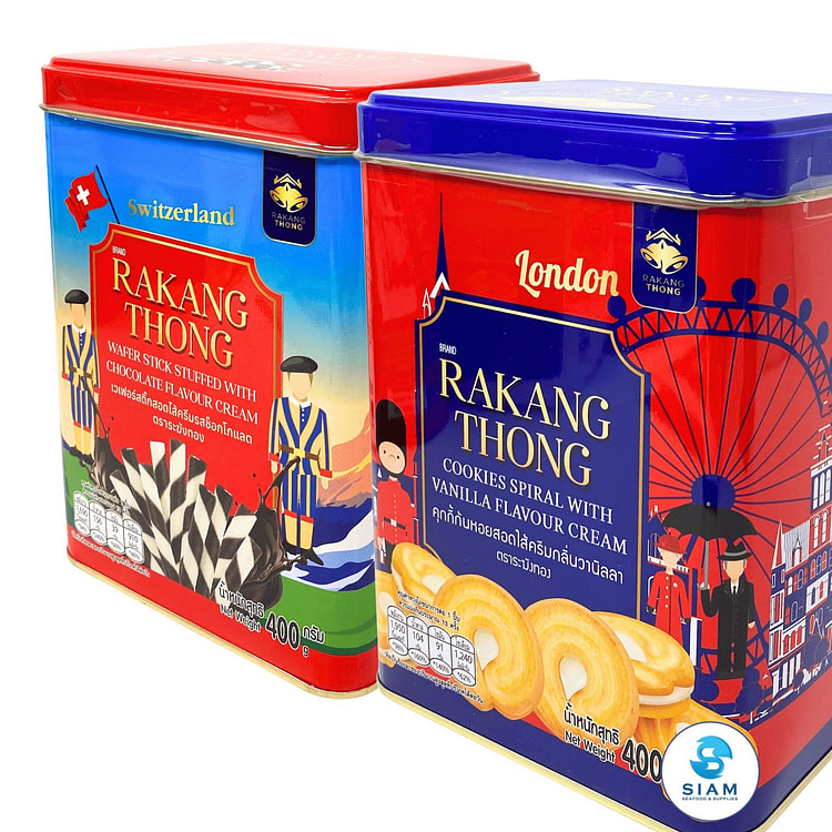 (2-Pack) Bundle Wafer Sticks & Spiral Cookies 2 count