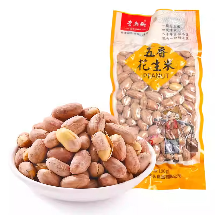 李老头 五香花生 180g*1袋 180 克