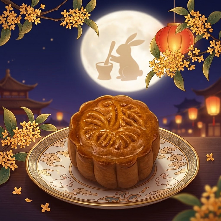 【经典传统】莲蓉蛋黄月饼 1个 1 份