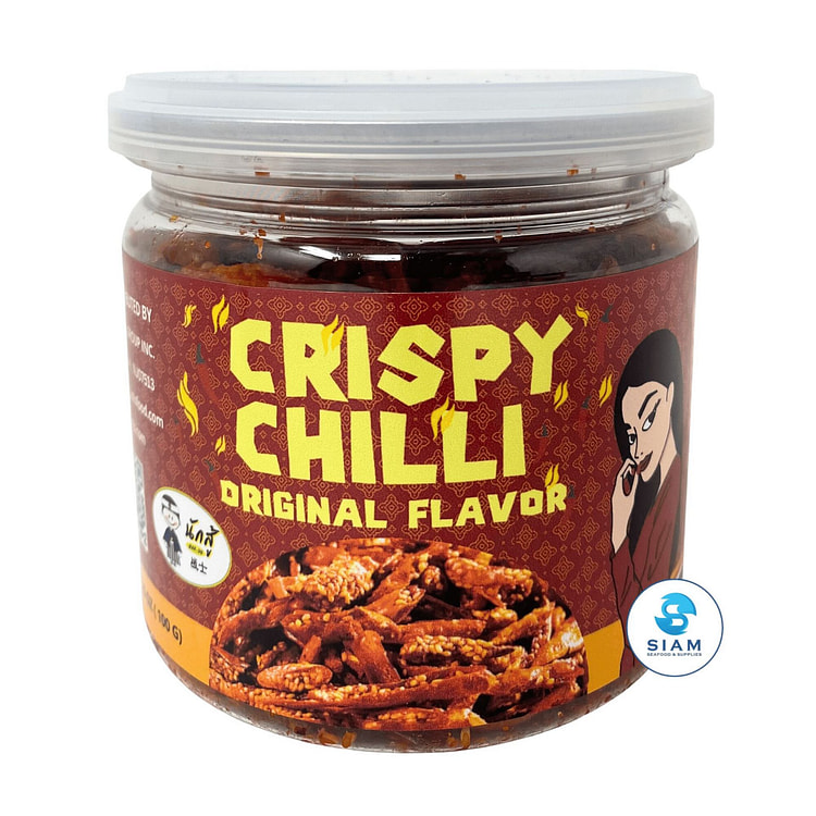 Nak Su 泰国脆皮辣椒，原味 3.5 盎司