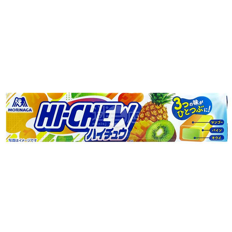 MORINAGA HI-CHEW Chewy Juicy Triopical Candy Bars