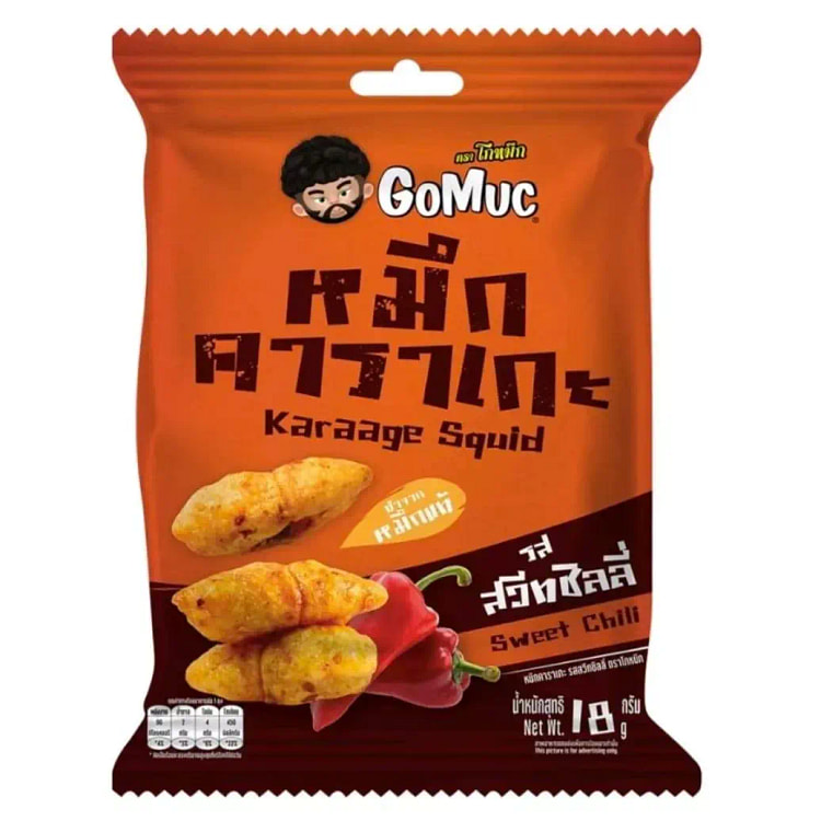 GoMuc Karaage Squid, Sweet Chili Flavour