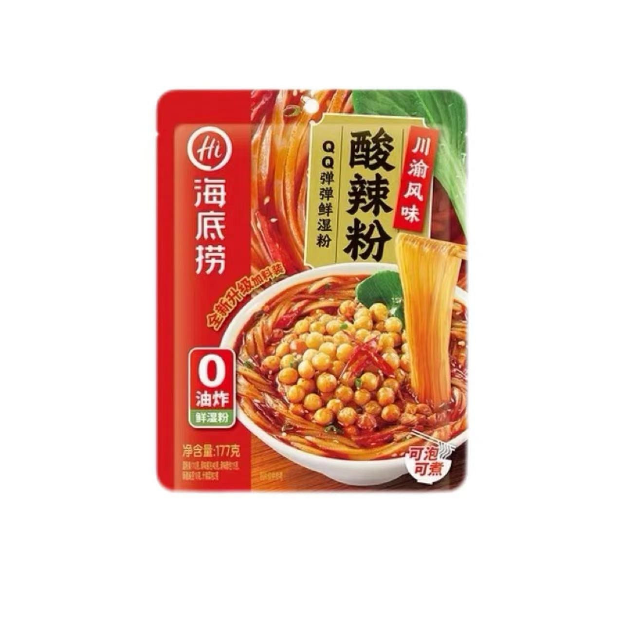 Haidilao Spicy and Sour Noodles 177g 1 pack