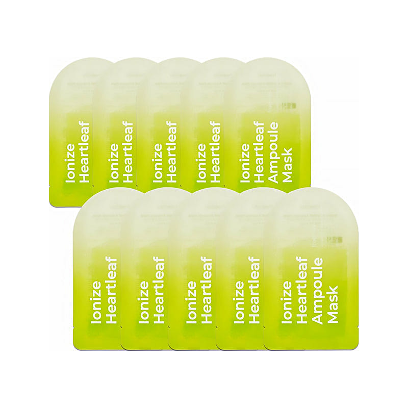 Freemay’s Ionize Heartleaf Ampoule Mask 10 Pack 1 each