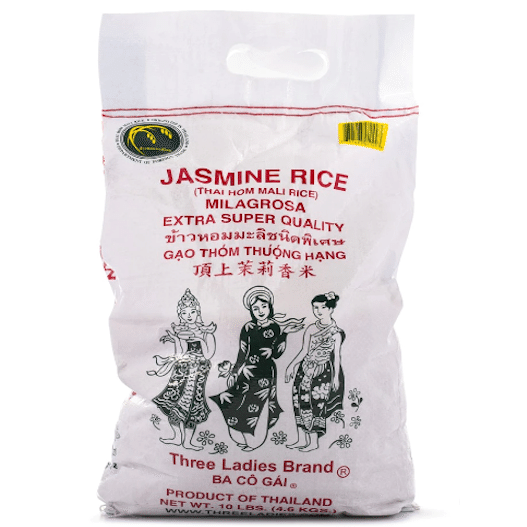 Three Ladies Brand Jasmine Rice Large Bag 10 lb 1 個