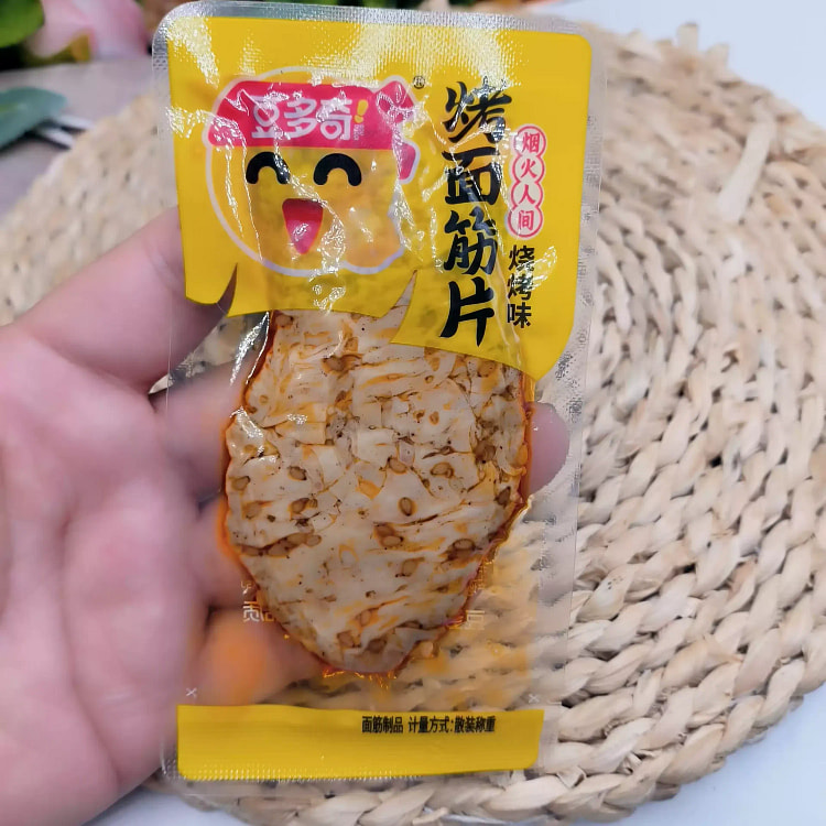 豆多奇烤面筋片烧烤味200g 200 克