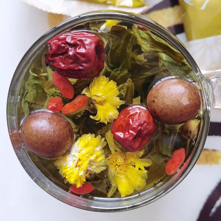 老兰州三泡台茶 10小包 菊花八宝茶 小袋装