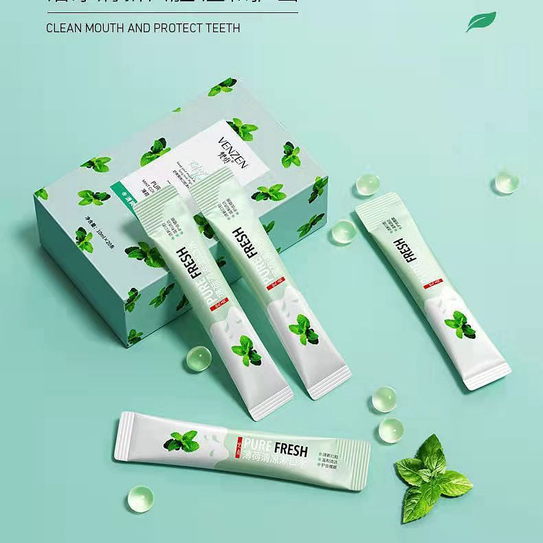 Travel Size Mouthwash Oral Freshness-Fresh Mint 20 count