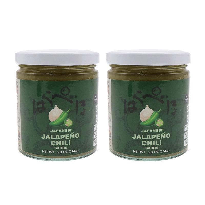 Japanese Jalapeno Chili Sauce, 5.8 oz, 2pcs 5.8 oz