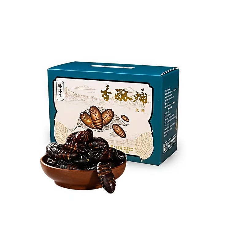 韩沐生 香酥蛹 东北特产下酒零食 38克*1盒 38 克