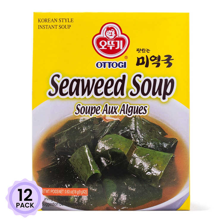 不倒翁 紫菜汤 18 克*12 包