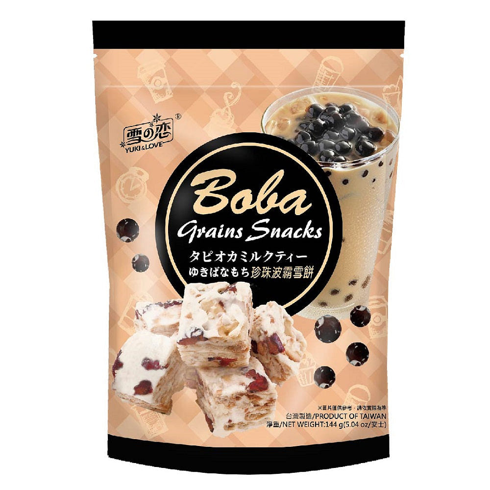 YUKI & LOVE Snowflake Cake Bubble Tea 144g 1 each