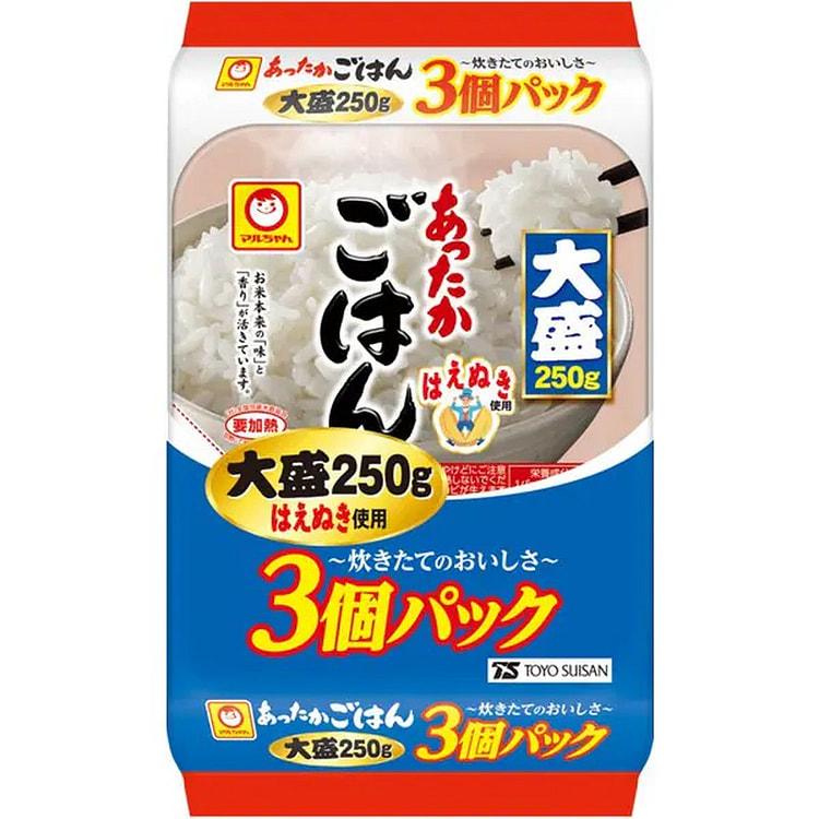 东洋水产丸禅温米饭大250g*3