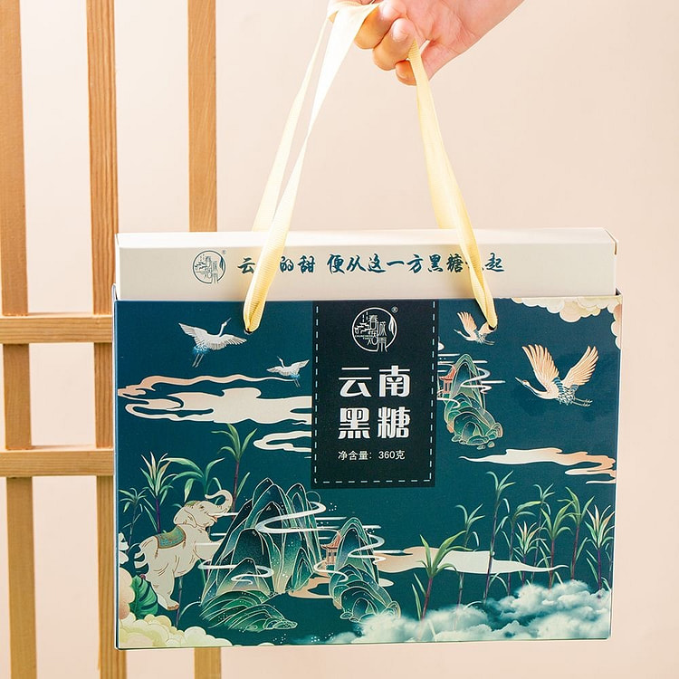 女神节云南黑糖玫瑰黑糖姜茶伴手礼礼盒