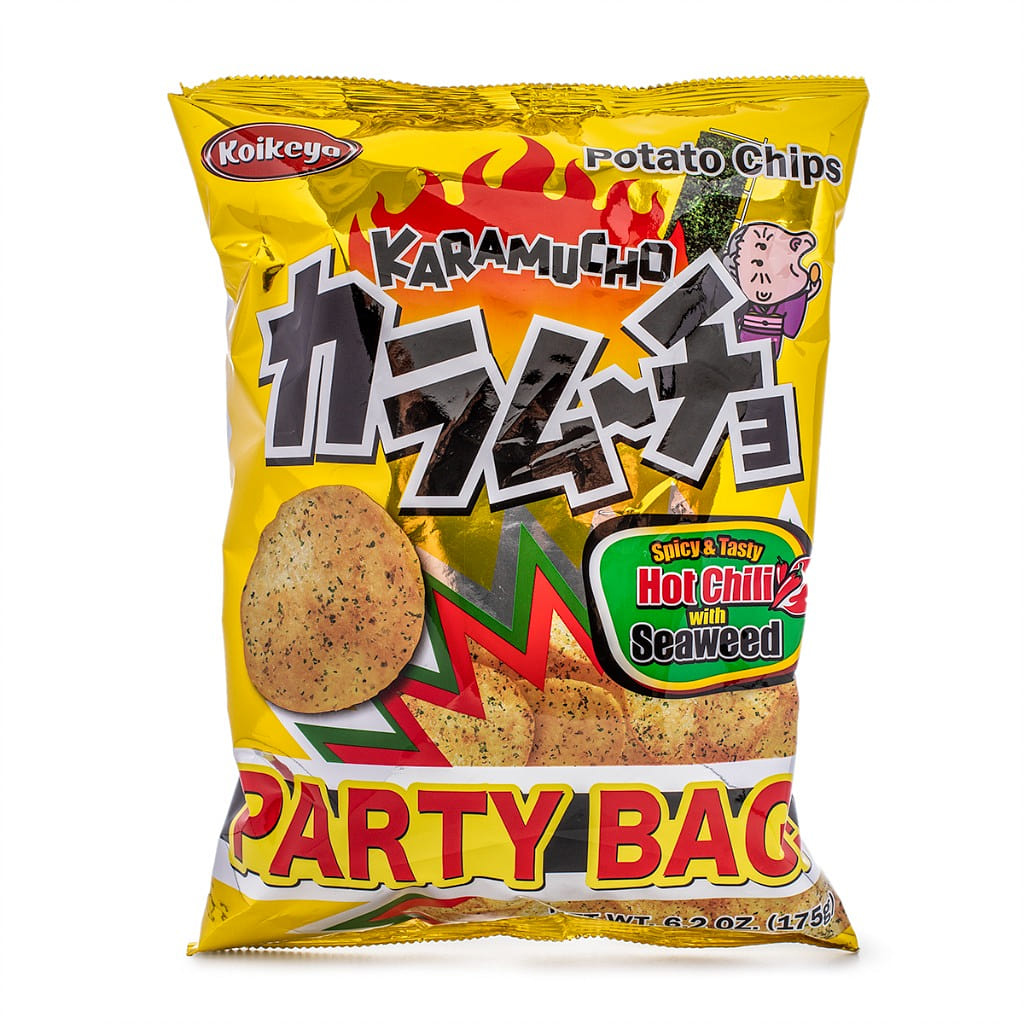 湖池屋 辣海苔味薯片 大包 175 克