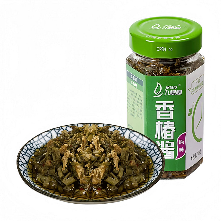 九棵树 香椿酱河南特产拌面原味 210g*1罐 210 克