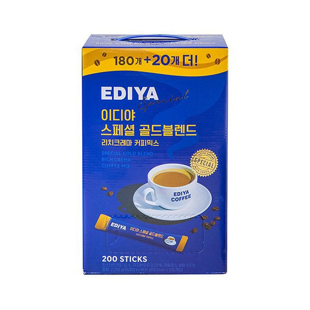 黄金三合一速溶咖啡 200条 1 份